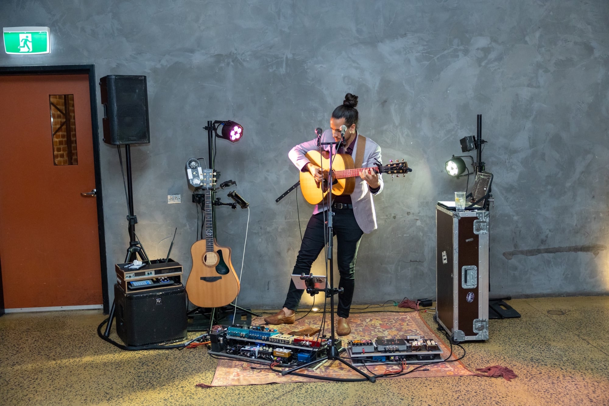 Live Music at Christmas Party Venue Brisbane – Factory 51 live music Christmas party Brisbane acoustic performance Factory 51 event space