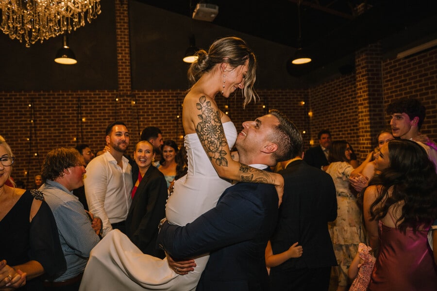 Indy and Jeremy's Wedding at Factory 51. Photography by Tayla Jayne Photography