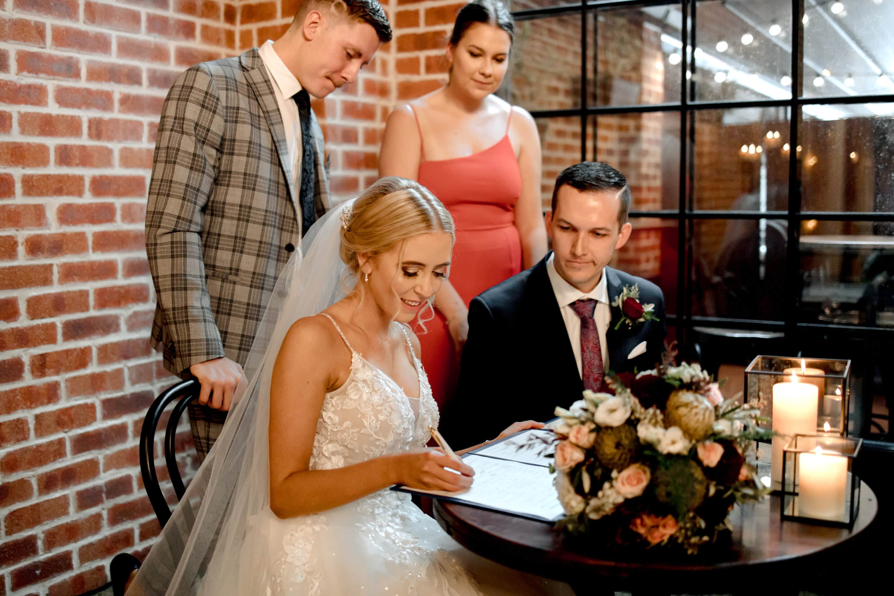 Courtney and Josh Wedding - about time co