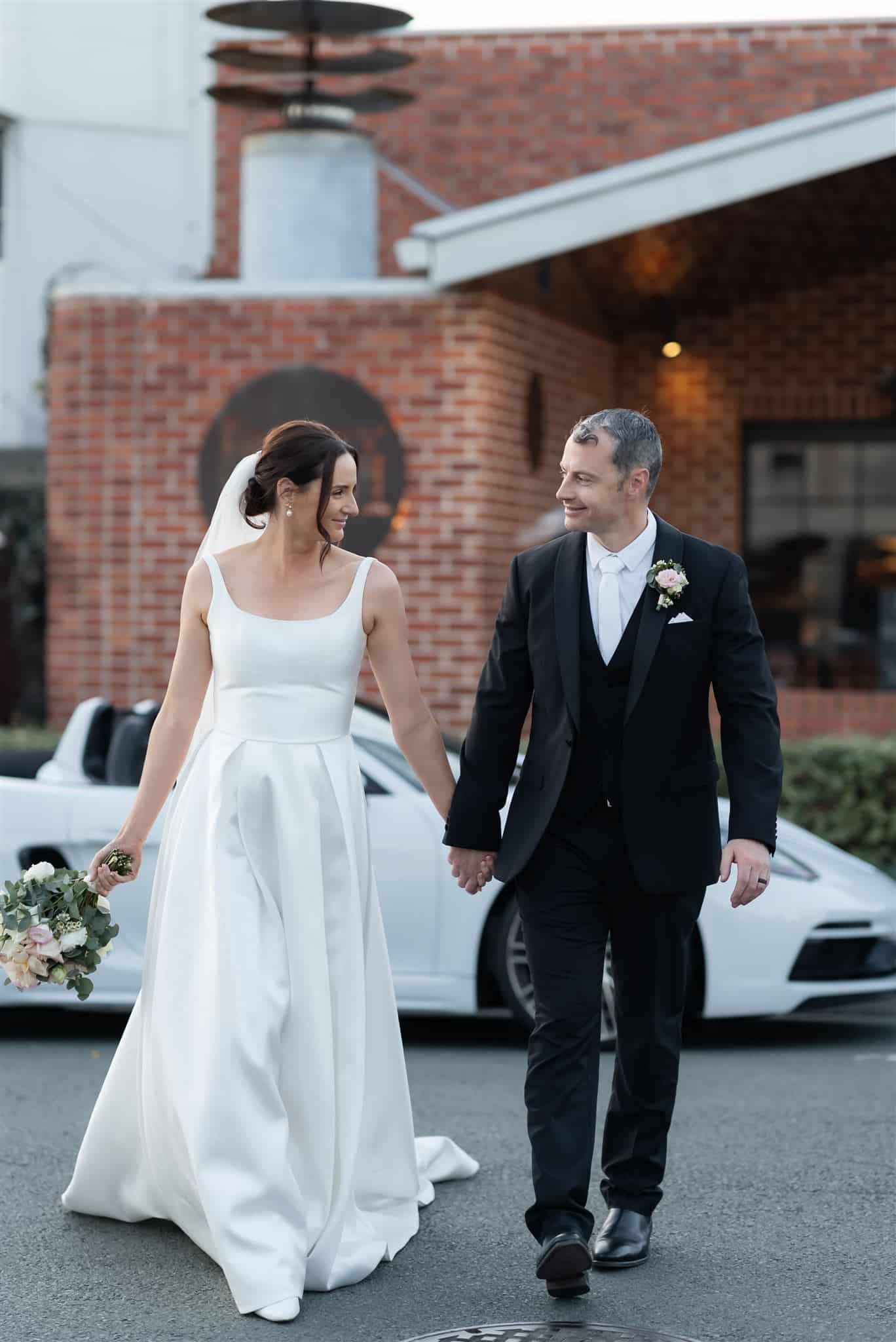 Wedding arrival at Factory 51, shots by Rogue Society Imagery
