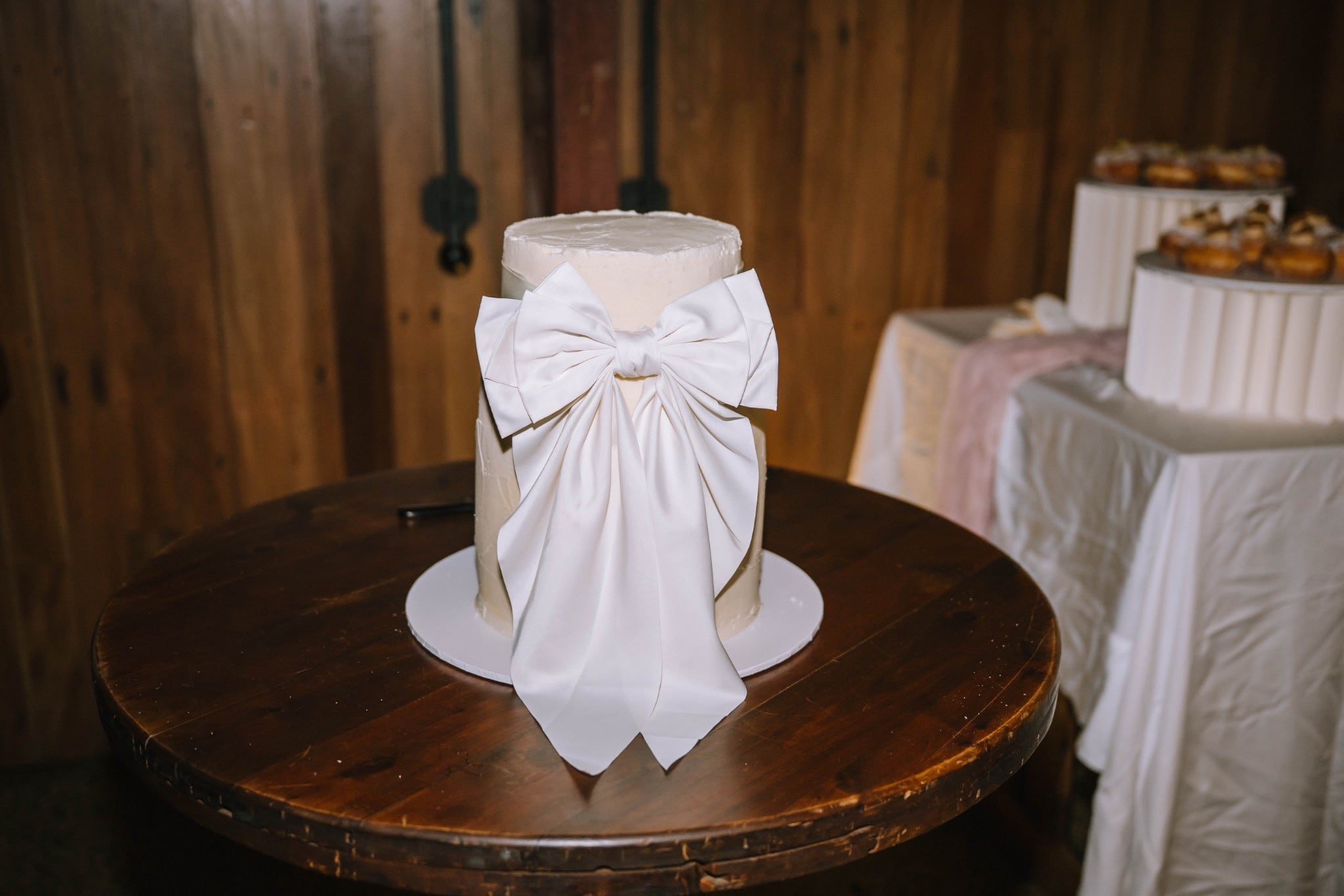 Teagan and Micheal’s wedding cake at Factory51 Brisbane