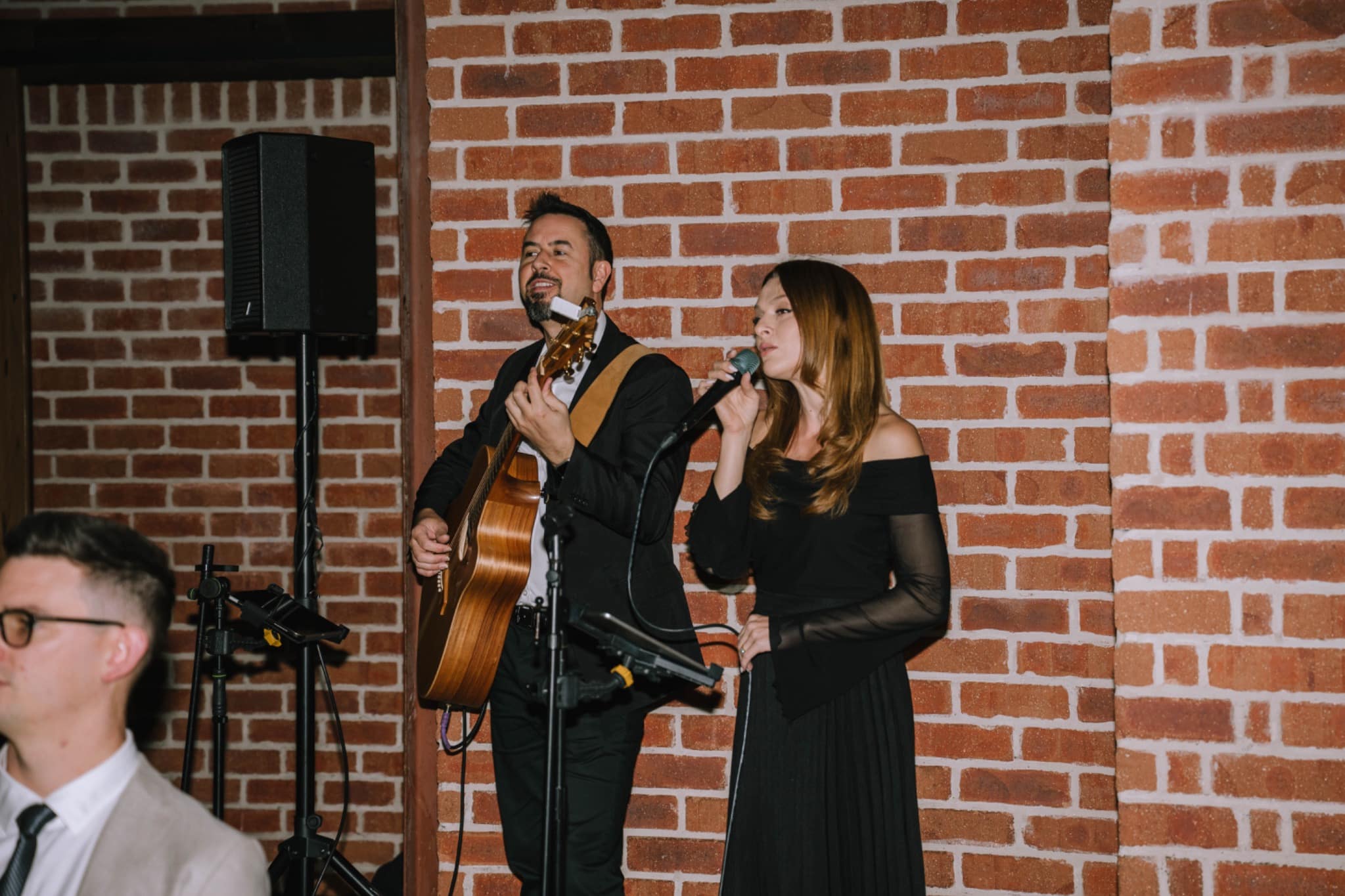 Live music by Vanessa Krumma at Teagan and Micheal’s Factory51 wedding