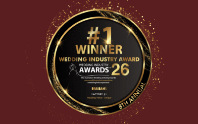 Factory51 Named Brisbane’s #1 Unique Wedding Venue for 2026